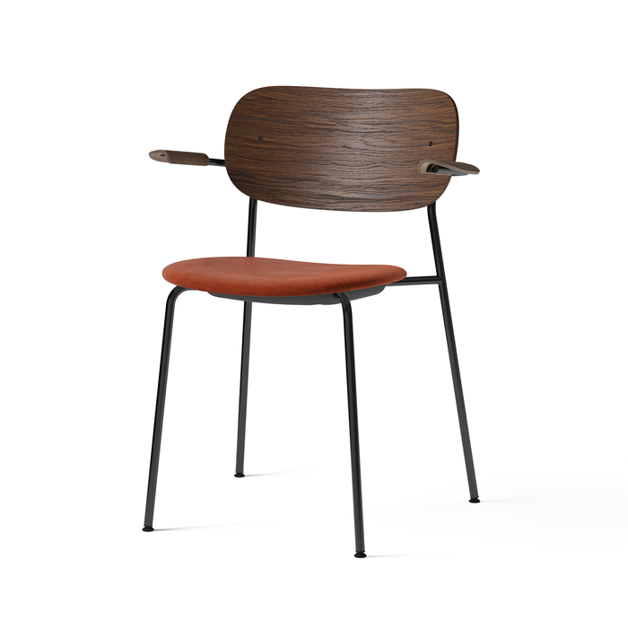 北歐進口餐椅｜Audo 柯爾餐椅 Co Armchair Chair with Leather Seat 北歐丹麥進口傢具品牌 Menu