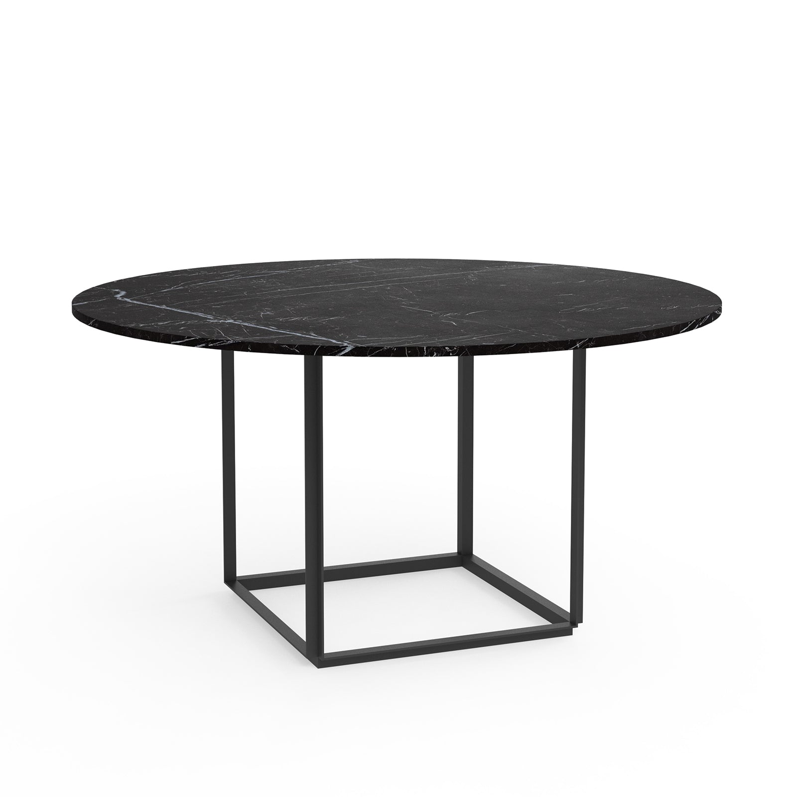 北歐餐桌推薦 - 佛羅倫斯圓形餐桌 (大理石款) New Works Florence Marble Dining Table