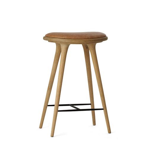 吧台椅高腳椅推薦 | Mater  哥本哈根空間高腳椅 / 中島椅  Space Copenhagen Wooden Low Counter Stool