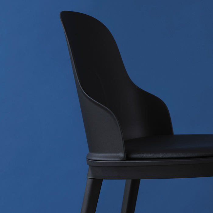 Normann Copenhagen Allez Chair with Oak Legs Upholstery Ultra Leather Seat 艾莉茲餐椅 / 單椅 (皮革款 / 木椅腳)