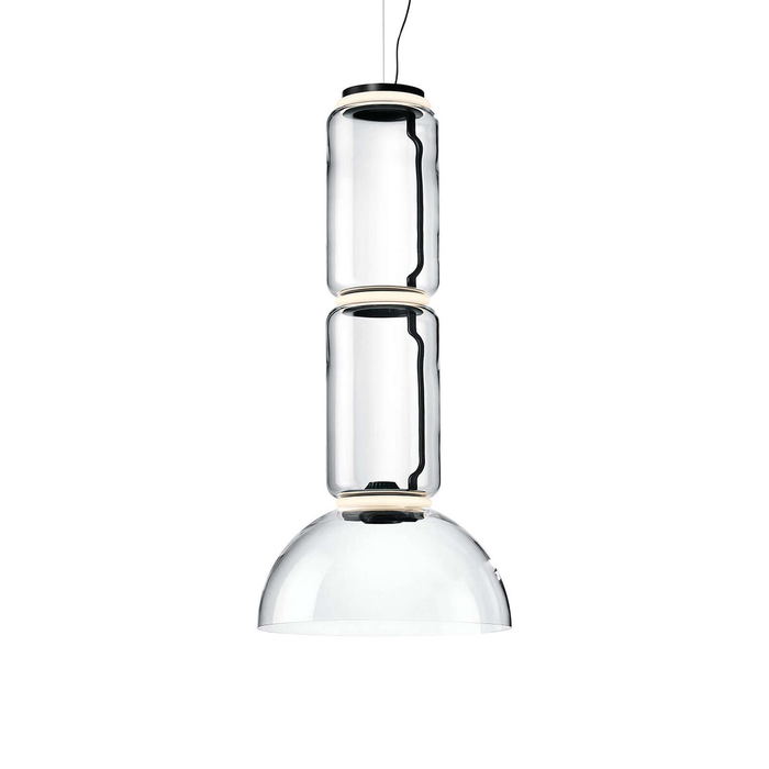 Flos Noctambule Suspension Lamp H120cm 夢幻晶漾吊燈 (2 Low Cylinders and Bowl 款)