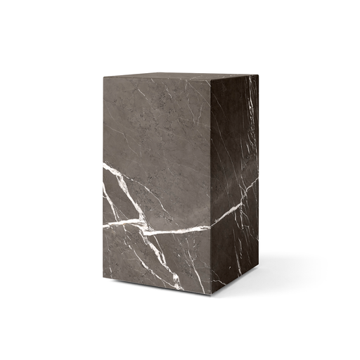 北歐邊桌｜Audo 大理石方塊邊桌 Plinth Cubic Marble Side Table 北歐丹麥咖啡桌傢具推薦 Menu