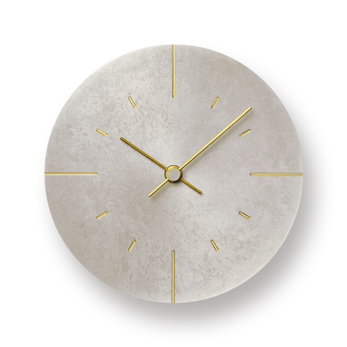 Lemnos Orb Wall Clock 斑斕青銅壁鐘 (Ø18 cm)