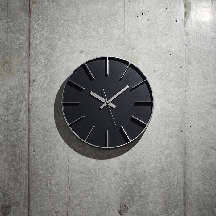 Lemnos Edge Wall Clock Large 邊界鑄鋁壁鐘 (Ø35 cm)