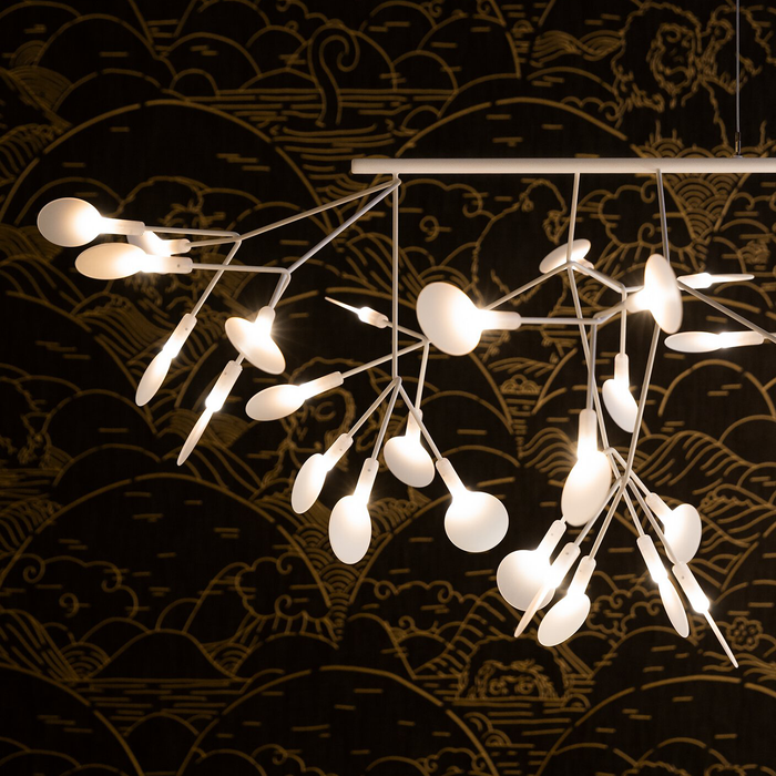 歐洲進口燈飾｜Moooi 美麗花火吊燈 (橫式支架款 / 155 cm) Heracleum Ⅲ Linear Suspension Lamp