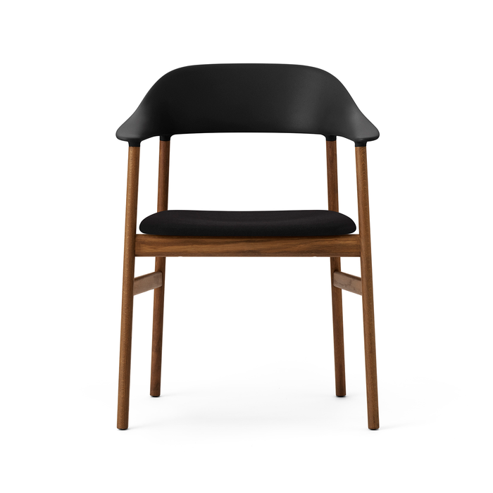 北歐進口餐椅 Normann Copenhagen  賀瑞扶手椅 / 餐椅 (煙燻橡木椅腳/紡織坐墊款) Herit Armchair Fabric