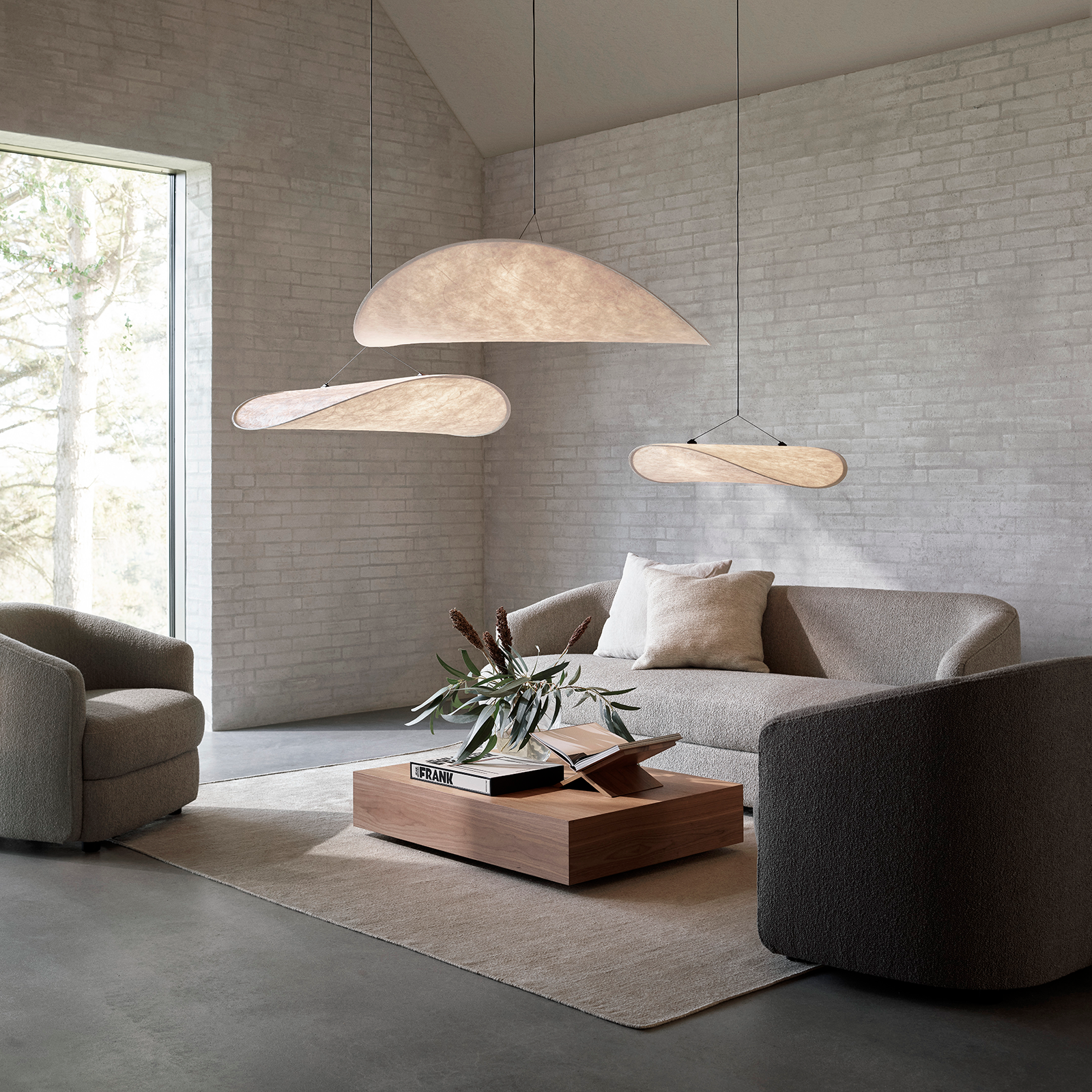 北歐進口燈具|New Works 坦思漂浮雲朵吊燈 Tense Pendant Lamp 北歐丹麥極簡傢具品牌