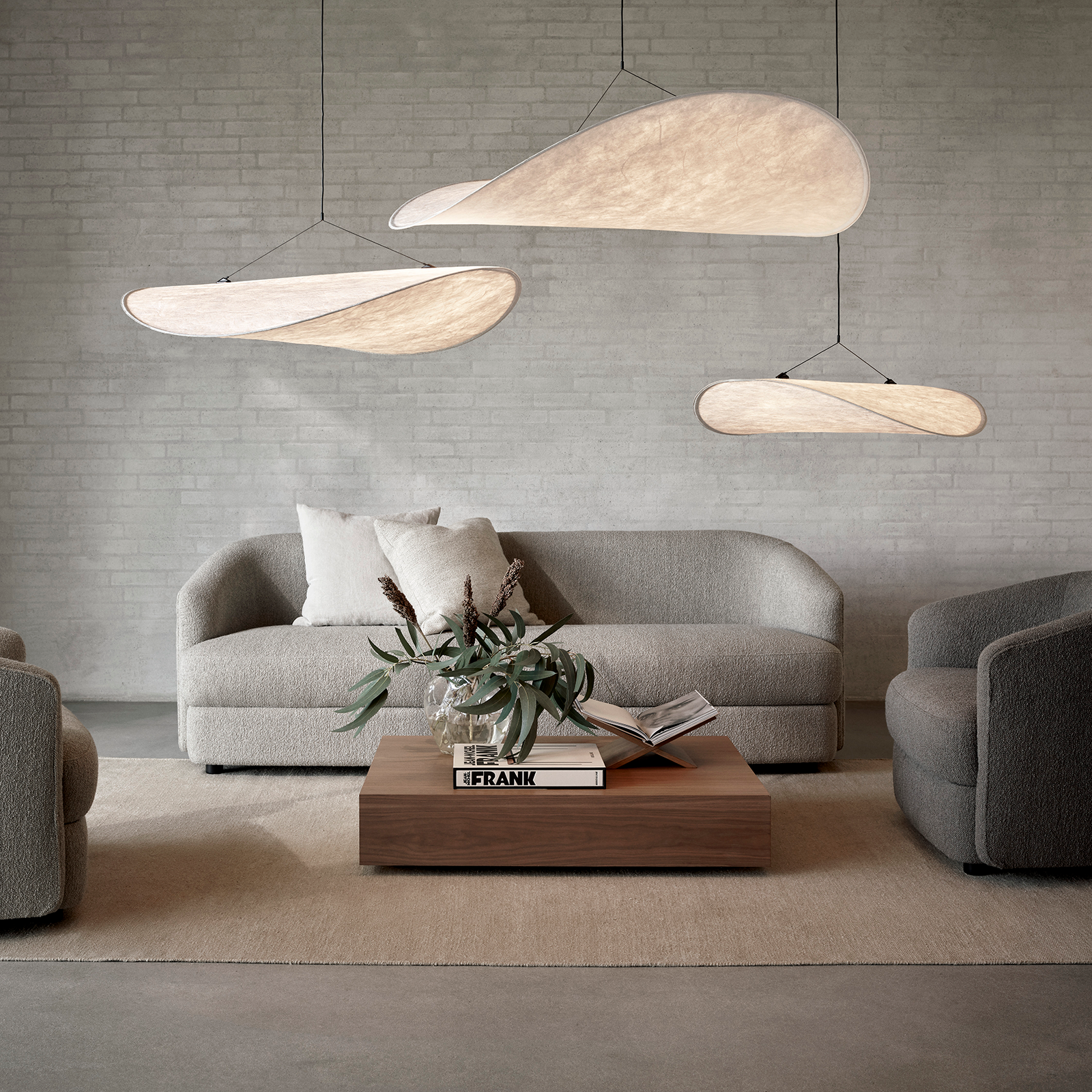 北歐進口燈具|New Works 坦思漂浮雲朵吊燈 Tense Pendant Lamp 北歐丹麥極簡傢具品牌