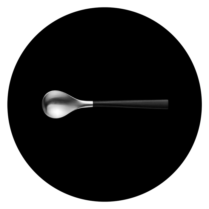 Sori Yanagi Black Birch Handle Cutlery 樺木黑柄不鏽鋼咖啡匙