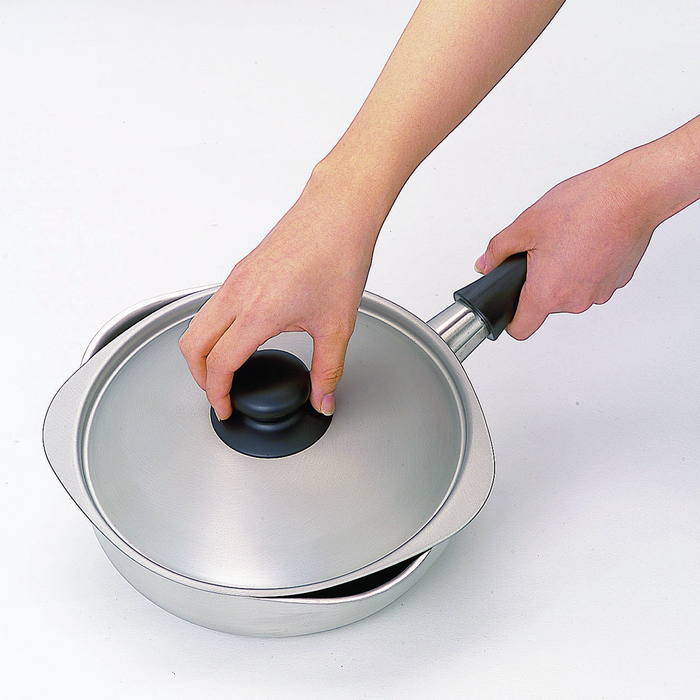 Sori Yanagi Stainless Steel Saucepan 片手鍋不鏽鋼鍋 (Ø22 cm / 附蓋)
