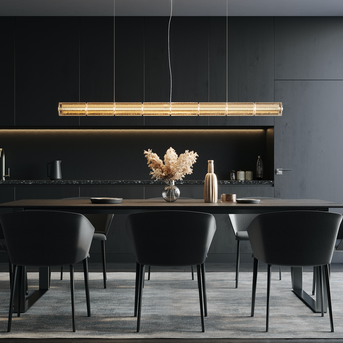 餐桌吊燈-餐廳吊燈挑選-5-大重點-最完美吊燈高度-比例告訴你 - 潤舍．生活家居 Luxury Life