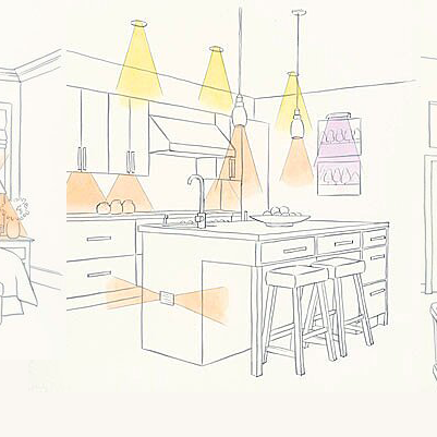 燈飾挑選守則-直接照明與間接光源的配置技巧與實例分享 - 潤舍．生活家居 Luxury Life