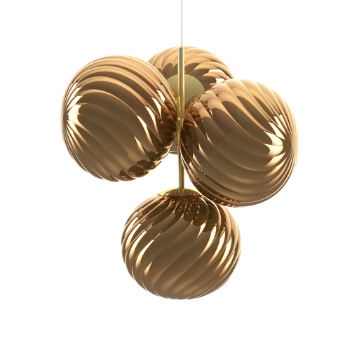 Tom Dixon Whirl Chandelier Small 吊燈 - 潤舍．生活家居 Luxury Life