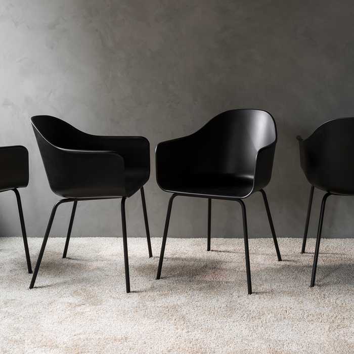 北歐進口餐椅｜Audo 賀伯餐椅 Harbour Chair on Steel Base 北歐丹麥傢具推薦品牌 Menu