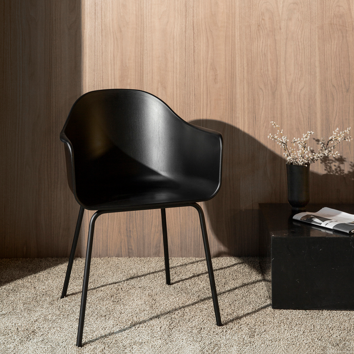 北歐進口餐椅｜Audo 賀伯餐椅 Harbour Chair on Steel Base 北歐丹麥傢具推薦品牌 Menu