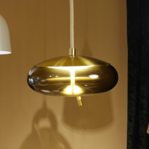 進口燈具｜Brokis 垂繩吊燈 (圓碟款 / Ø30 cm) Knot Pendant 捷克精品燈具