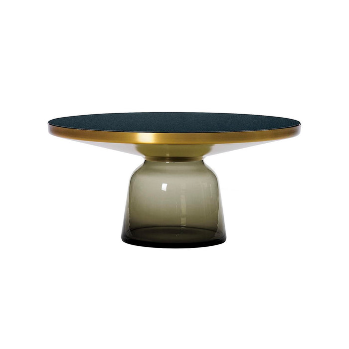 【展示福利品】ClassiCon Bell Side Table 金鈴玻璃邊桌 / 茶几 (Ø75 cm / 黃銅版)