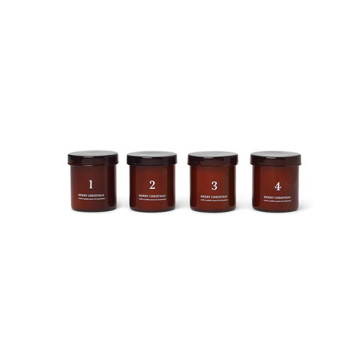 Ferm Living Advent 香氛蠟燭(4件組) Ferm Living - 潤舍．生活家居 Luxury Life