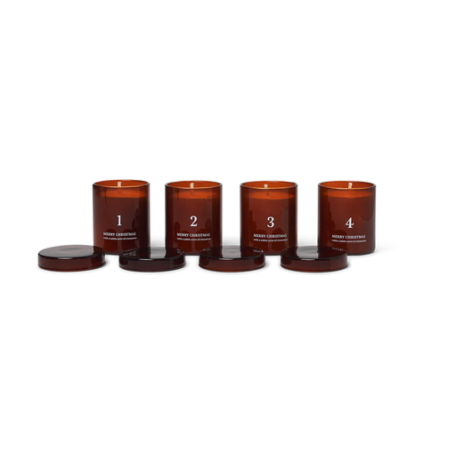 Ferm Living Advent 香氛蠟燭(4件組) Ferm Living - 潤舍．生活家居 Luxury Life
