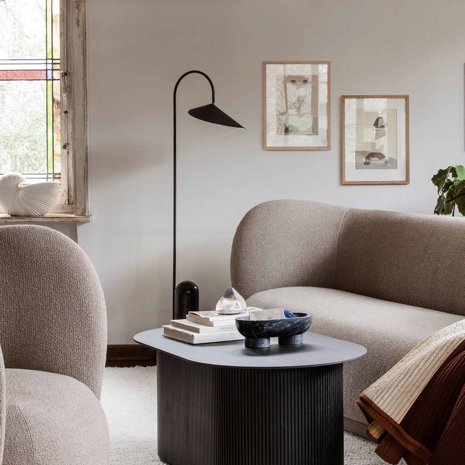 北歐進口立燈 ferm LIVING Arum Floor Lamp 立燈
