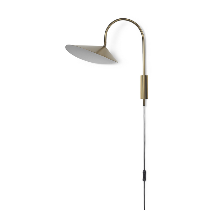 北歐進口壁燈 ferm LIVING Arum Swivel Wall Lamp 壁燈 (黃銅款)