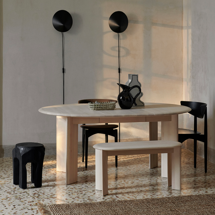 北歐進口家具 ferm LIVING Bevel Bench 長凳 (橡木款)