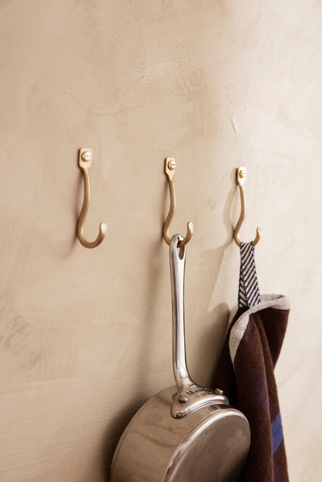 Ferm Living Curvature 黃銅掛鉤三件組 Ferm Living - 潤舍．生活家居 Luxury Life