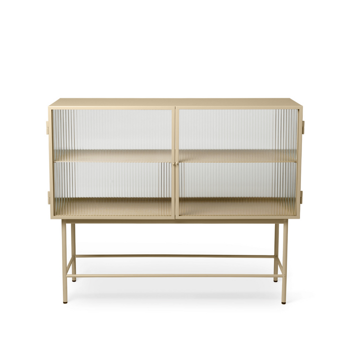 北歐進口家具 ferm LIVING Haze Vitrine 玻璃門櫃