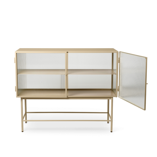 北歐進口家具 ferm LIVING Haze Vitrine 玻璃門櫃