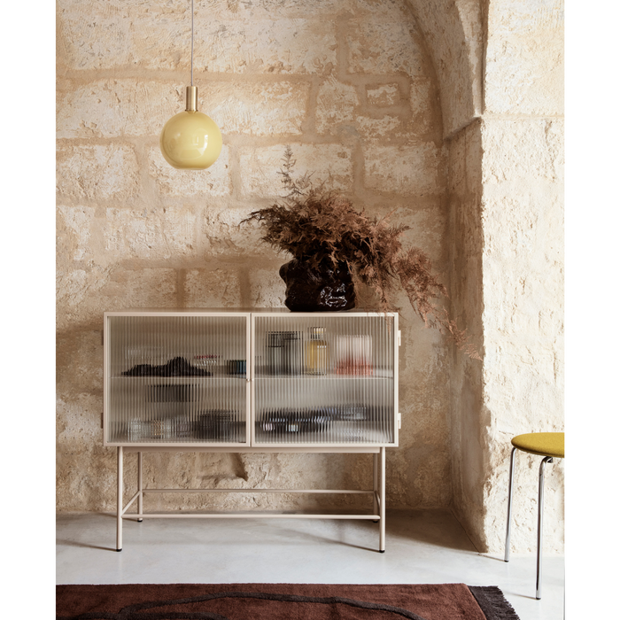 北歐進口家具 ferm LIVING Haze Vitrine 玻璃門櫃