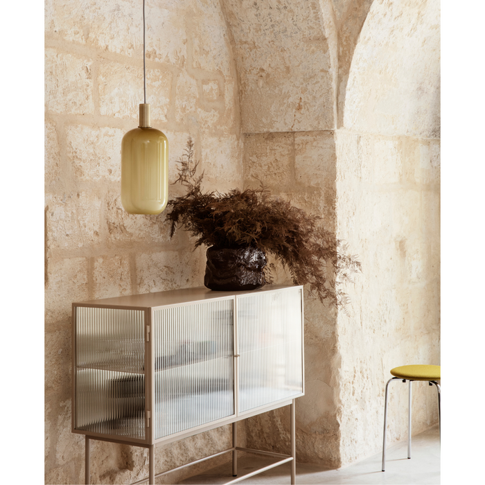 北歐進口家具 ferm LIVING Haze Vitrine 玻璃門櫃