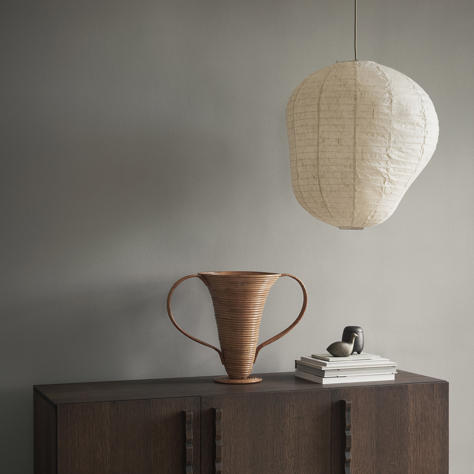 北歐進口吊燈 ferm LIVING Kurbis Lampshade 吊燈 (大）