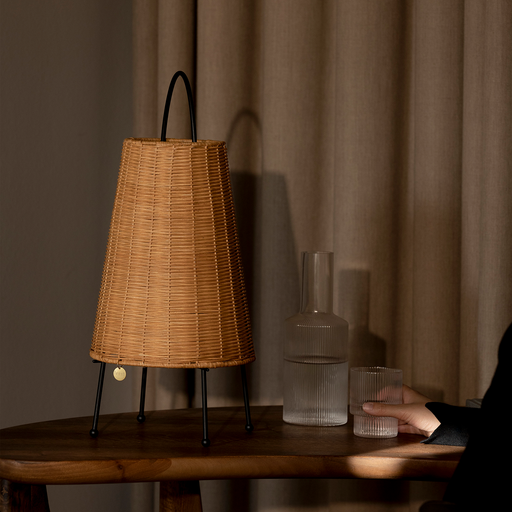 北歐進口燈具 ferm LIVING  無線充電提燈 Porti Braided Lamp