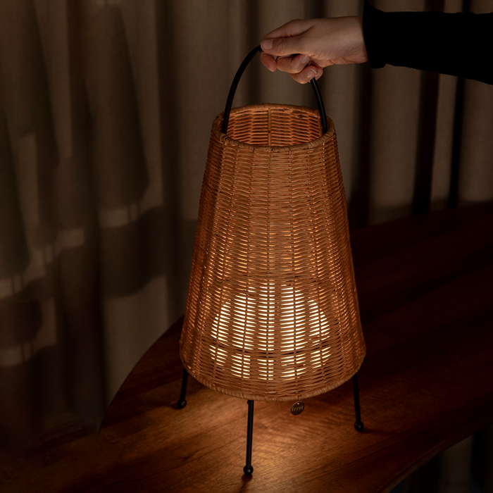 北歐進口燈具 ferm LIVING  無線充電提燈 Porti Braided Lamp