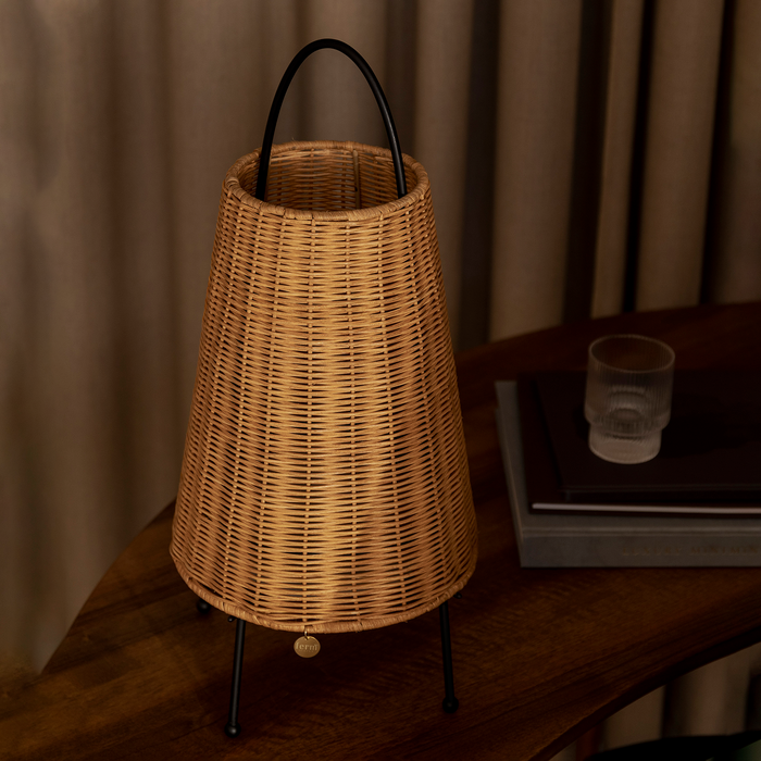 北歐進口燈具 ferm LIVING  無線充電提燈 Porti Braided Lamp