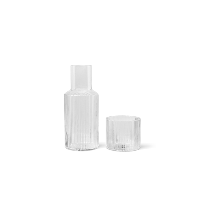 北歐進口家飾 ferm LIVING Ripple 水瓶杯組 -潤舍・生活家居代理