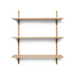 北歐進口家具 ferm LIVING 層架 Sector Shelf - Triple - Wide