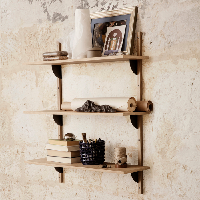 北歐進口家具 ferm LIVING 層架 Sector Shelf - Triple - Wide