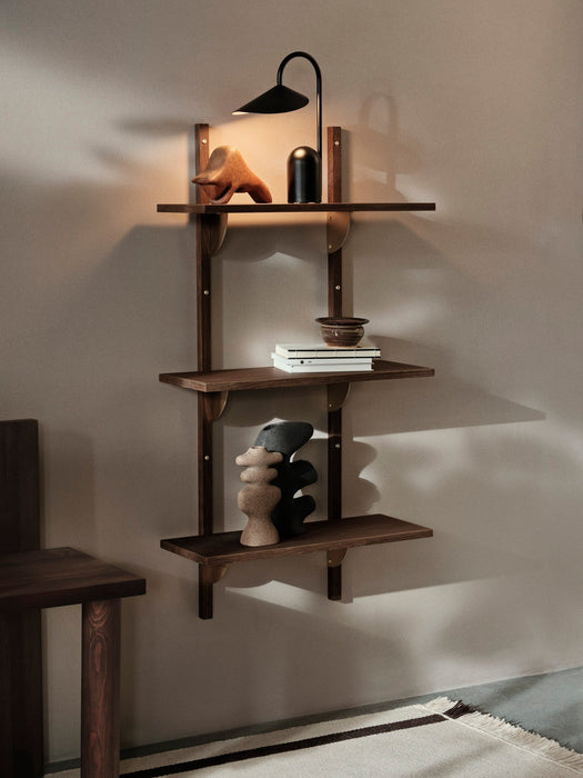 北歐進口家具 ferm LIVING 層架 Sector Shelf - Triple - Narrow