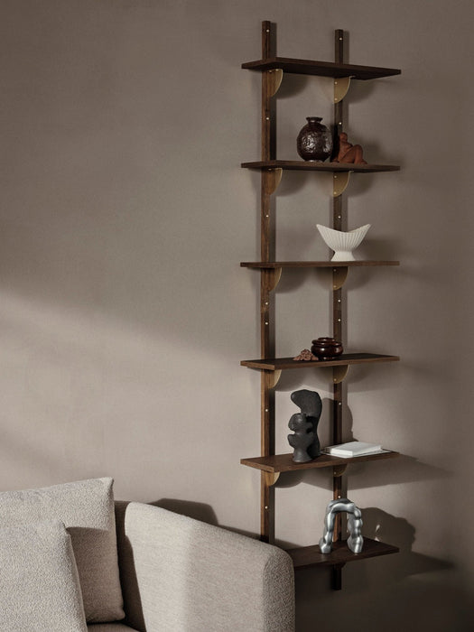 北歐進口家具 ferm LIVING 層架 Sector Shelf - Triple - Narrow