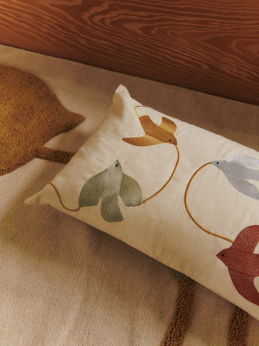 Ferm Living Swif Bird 手工刺繡抱枕 Ferm Living - 潤舍．生活家居 Luxury Life