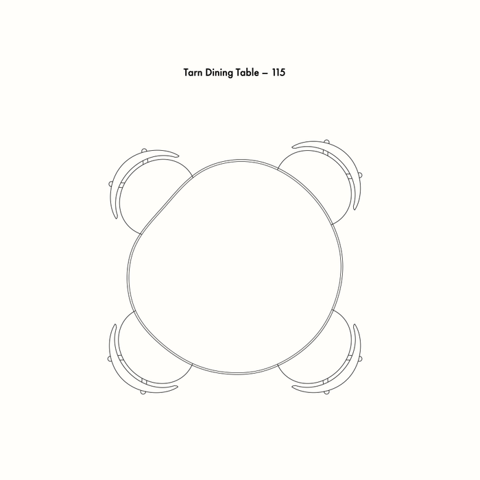 Ferm Living Tarn 山毛櫸實木餐桌 (115cm) Ferm Living - 潤舍．生活家居 Luxury Life