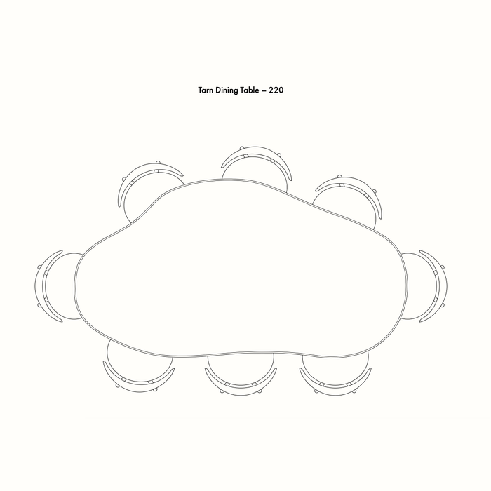 Ferm Living Tarn 山毛櫸實木餐桌 (220cm) Ferm Living - 潤舍．生活家居 Luxury Life