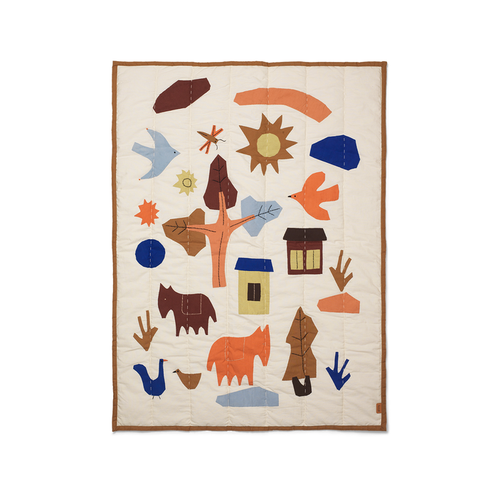 Ferm Living Village 手工拼布毯 Ferm Living - 潤舍．生活家居 Luxury Life