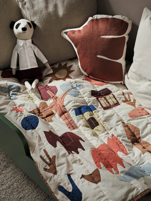 Ferm Living Village 手工拼布毯 Ferm Living - 潤舍．生活家居 Luxury Life