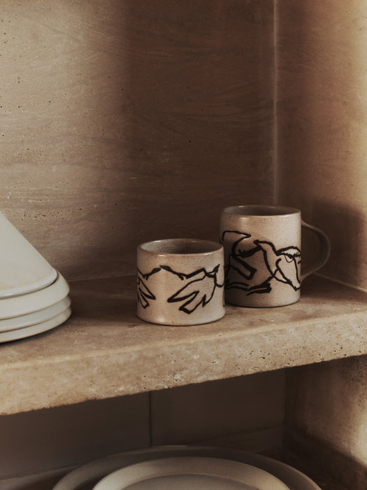 Ferm Living Vuelo 釉彩陶瓷茶杯 Ferm Living - 潤舍．生活家居 Luxury Life