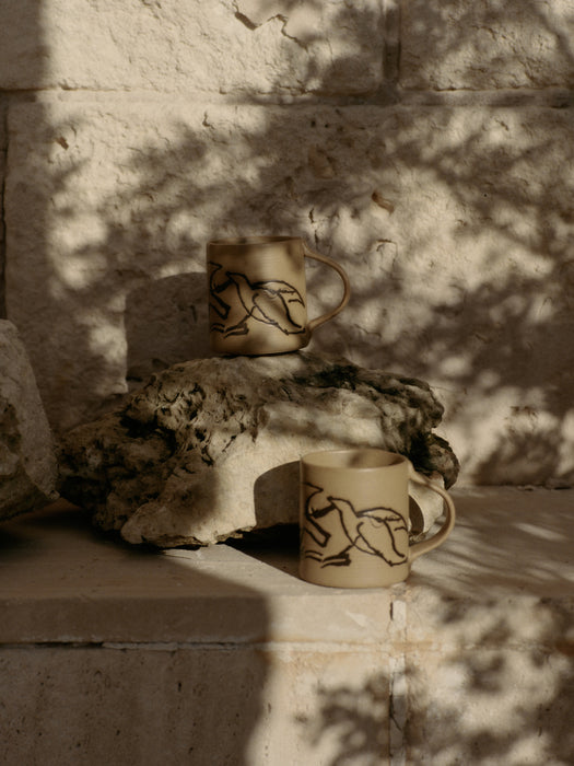 Ferm Living Vuelo 釉彩陶瓷馬克杯