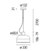 Flos Bellhop Glass S1 吊燈 Flos - 潤舍．生活家居 Luxury Life