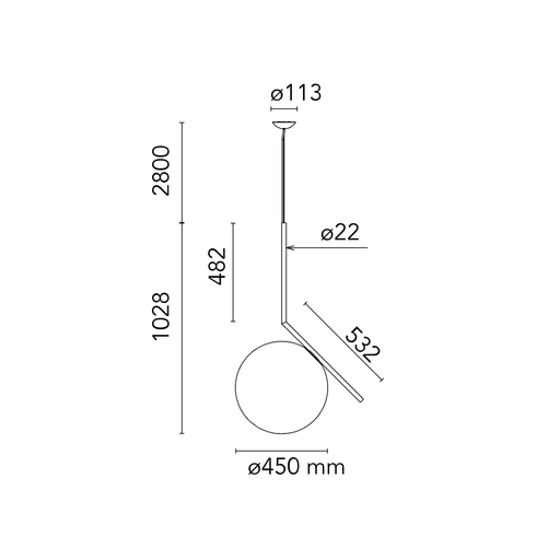 義大利進口燈飾 Flos IC Light S3 吊燈