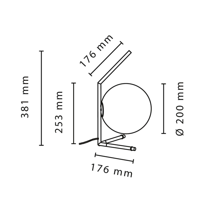 Flos IC Lights T1 10 週年紀念款桌燈 (24K金) Flos - 潤舍．生活家居 Luxury Life